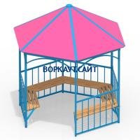 Беседка с лавками МАФ 4120 в Красноярске