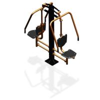 Уличный тренажер  "Жим от груди двойной" УТ204 в Красноярске