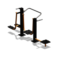 Уличный тренажер "Шпагат Шагомер Твистер" УТ302 в Красноярске