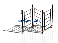 Спортивный комплекс воркаут ВС-80 в Красноярске