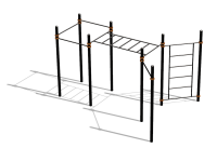 Спортивный комплекс воркаут ВС-117 в Красноярске
