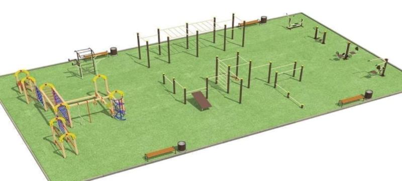 Проект спортивной площадки для любого возраста - 1 096 200 рублей. в Красноярске