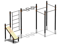 Спортивный комплекс воркаут ВС-74 в Красноярске