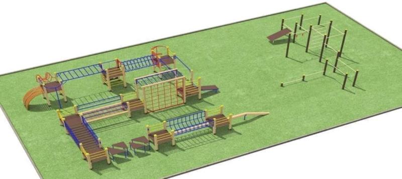 Проект спортплощадки с полосой препятствий - 1 178 100 рублей в Красноярске