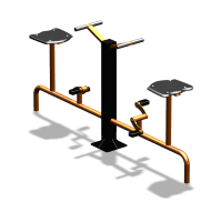 Уличный тренажер  "Вело двойной"   УТ211 в Красноярске