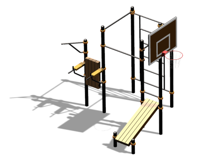 Спортивный комплекс воркаут ВС-94 в Красноярске