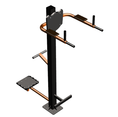 Уличный тренажер "Брусья Пресс Твистер" УТ345 в Красноярске