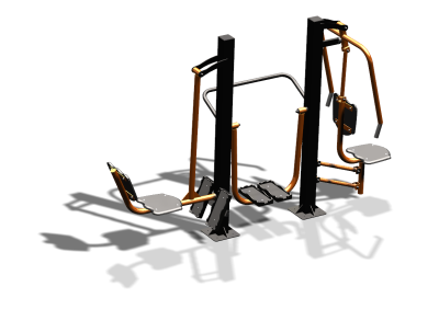 Уличный тренажер "Жим ногами Шагомер Жим от груди" УТ333 в Красноярске