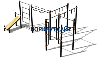 Спортивный комплекс воркаут ВС-195 в Красноярске