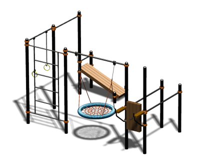 Спортивный комплекс воркаут ВС-97 в Красноярске