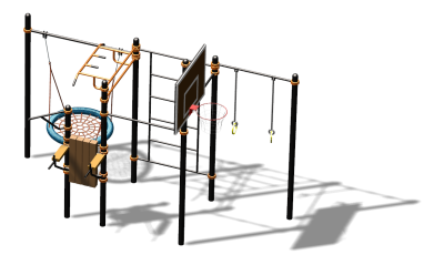 Спортивный комплекс воркаут ВС-104 в Красноярске