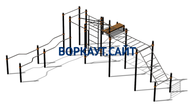 Спортивный комплекс воркаут ВС-199 в Красноярске