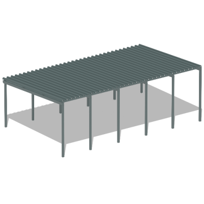 Большой теневой навес трибун МАФ 4131 в Красноярске