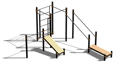 Спортивный комплекс воркаут ВС-198 в Красноярске