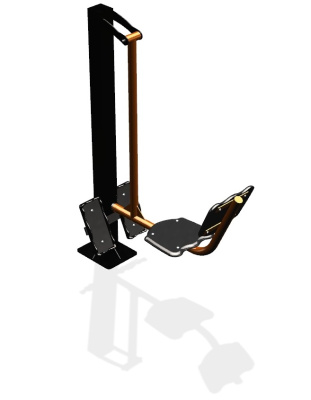 Уличный тренажер "Жим ногами одинарный" УТ 110 в Красноярске Уличный тренажер "Жим ногами одинарный" УТ 110 в Красноярске