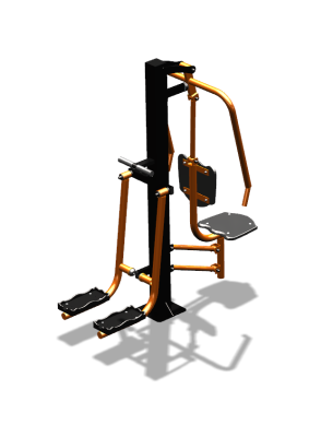 Уличный тренажер "Жим от груди Шпагат" УТ306 в Красноярске