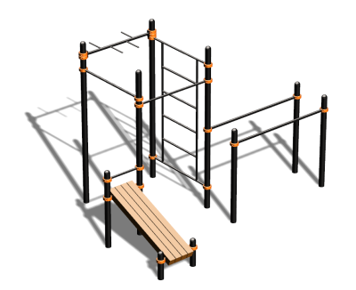 Спортивный комплекс воркаут ВС-91 в Красноярске