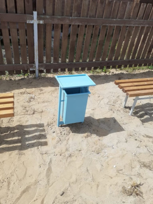 Урна с крышкой МАФ 1631 в Красноярске