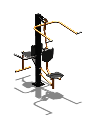 Уличный тренажер "Верхняя тяга Флекс" УТ325 в Красноярске