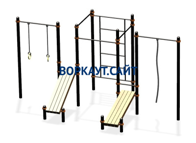 Спортивный комплекс воркаут ВС-44 в Красноярске
