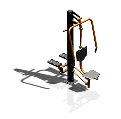 Уличный тренажер "Жим от груди Степпер" УТ342 в Красноярске