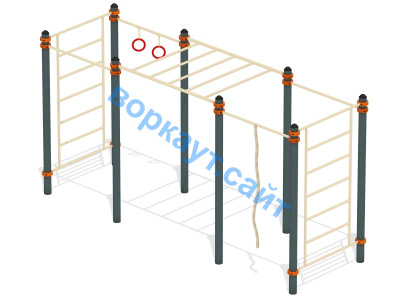 Воркаут комплекс гимнастический  ВС-24 в Красноярске