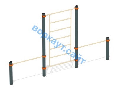 Шведская стенка с перекладинами ВС-13 в Красноярске