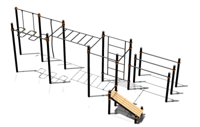 Спортивный комплекс воркаут ВС-77 в Красноярске