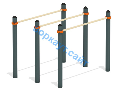 Брусья тройные ВС-16 в Красноярске