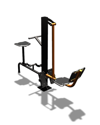 Уличный тренажер "Жим ногами Вело" УТ330 в Красноярске