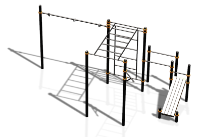 Спортивный комплекс воркаут ВС-87 в Красноярске
