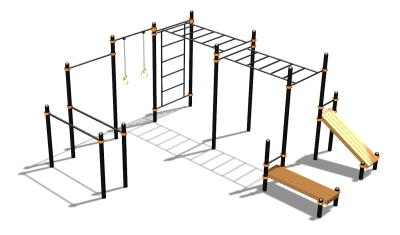 Спортивный комплекс воркаут ВС-71 в Красноярске