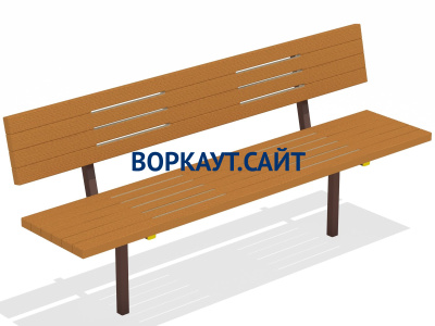 Диван уличный МАФ 1608 в Красноярске