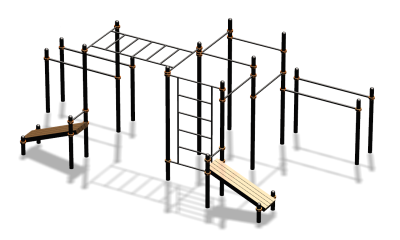 Спортивный комплекс воркаут ВС-100 в Красноярске