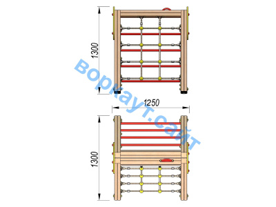 Детский спортивный комплекс ДСК 3201 в Красноярске