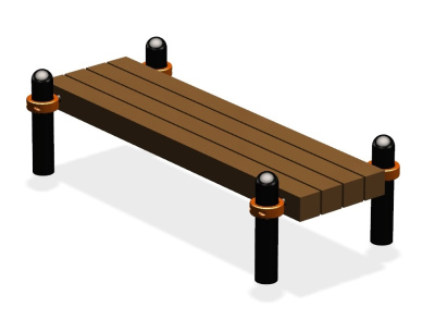 Воркаут скамья ВС-38 в Красноярске