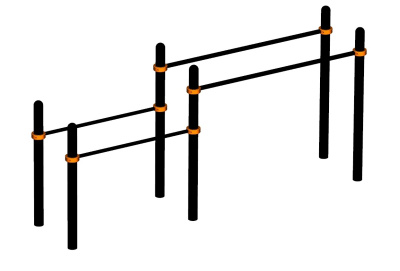 Брусья разновысокие ВС-15 в Красноярске