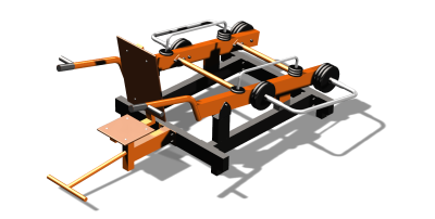 Силовой уличный тренажер  "Трицепс"  УТ424 в Красноярске