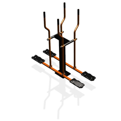 Уличный тренажер  "Лыжи двойные"   УТ210 в Красноярске