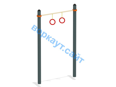 Турник с кольцами ВС-7 в Красноярске Турник с кольцами ВС-7 в Красноярске