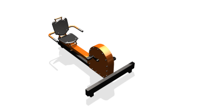 Силовой уличный тренажер  "Велотренажер"  УТ410 в Красноярске