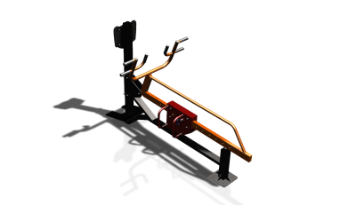 Силовой уличный тренажер  "Гребная тяга"  УТ414 в Красноярске