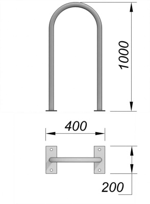 Велопарковка МАФ 6001 в Красноярске