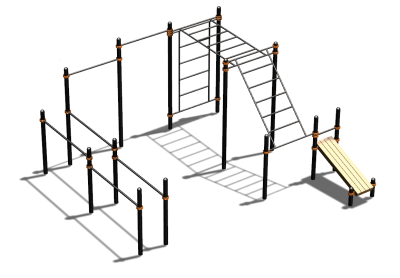 Спортивный комплекс воркаут ВС-146 в Красноярске