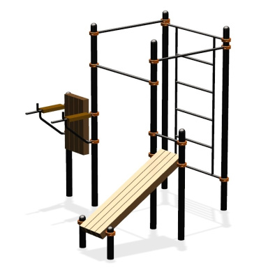 Спортивный комплекс воркаут ВС-64 в Красноярске