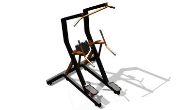 Силовой уличный тренажер  "Комбинированный станок"  УТ416 в Красноярске