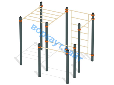 Спортивный комплекс воркаут ВС-48 в Красноярске