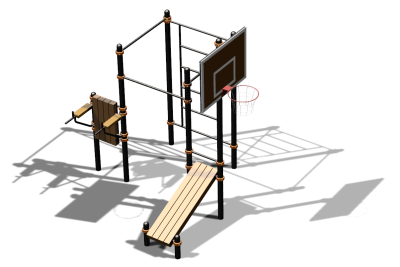 Спортивный комплекс воркаут ВС-155 в Красноярске