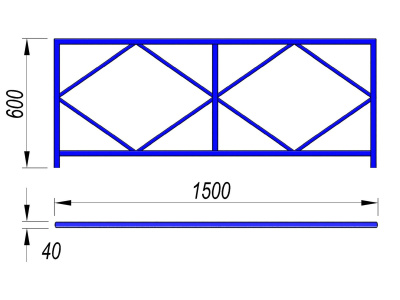 Ограждение площадки МАФ 5001 в Красноярске