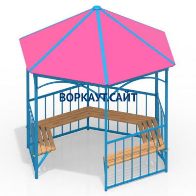 Беседка с лавками МАФ 4120 в Красноярске